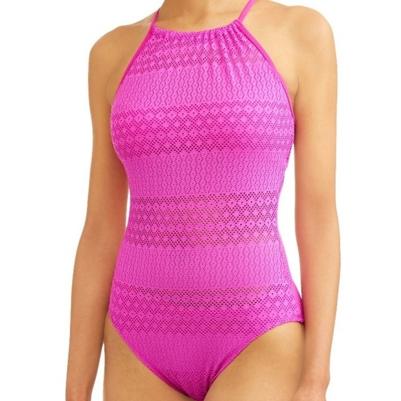 𝅺hot pink swimsuit - Picture 2 of 3
